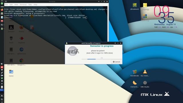 remaster mx linux смотреть онлайн
