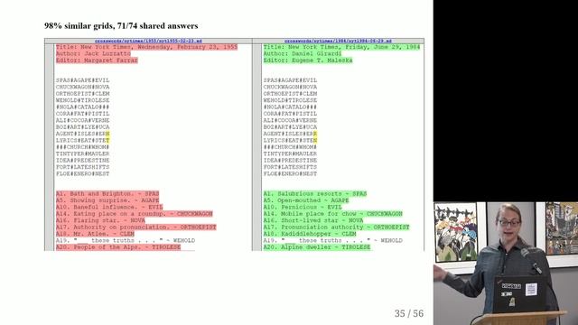 How a File Format Led to a Crossword Scandal - Saul Pwanson смотреть онлайн