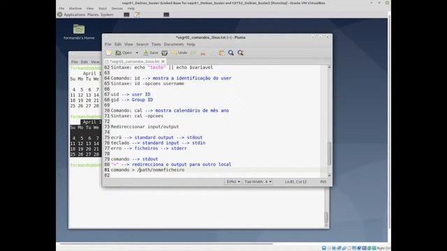 #1 Comandos iniciais em linux - Debian 10 Buster смотреть онлайн