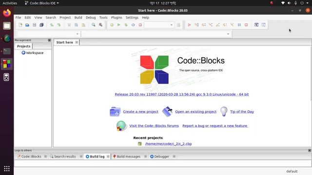 How to fixed issue after theme change could not save config file in codeblocks on Ubuntu or Linux. смотреть онлайн
