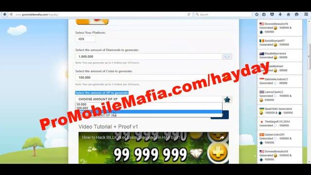 Hay Day Hack--►Get Unlimited Coins & Diamonds◄ |How To Use| Tutorial!! смотреть онлайн