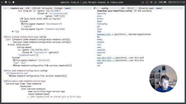 live: Improving Shepherd service for Guix Home. смотреть онлайн