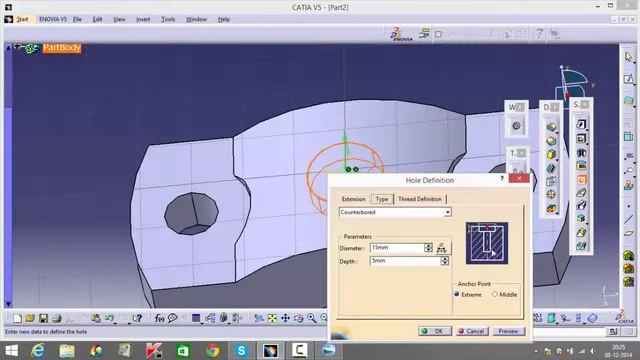 Plummer Block Machine Drawing On Catia V5.mp4 смотреть онлайн