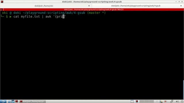 SCRIPTS 1.4 - AWK : remplacement & gsub смотреть онлайн