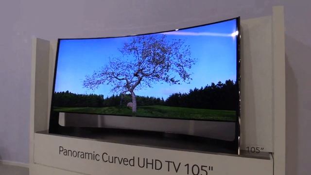 Samsung Panoramic Curved 105-Inch UHD TV смотреть онлайн