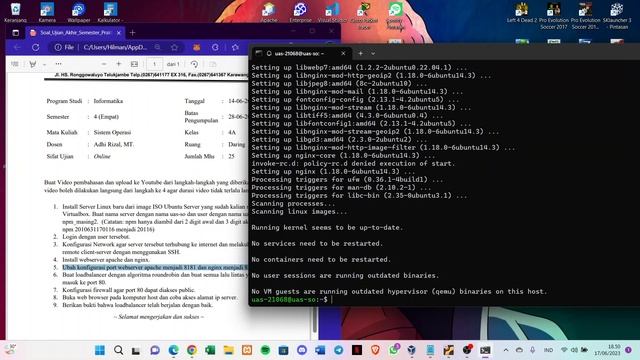 Configuration Apache and Nginx on Linux server - UAS Practicum смотреть онлайн