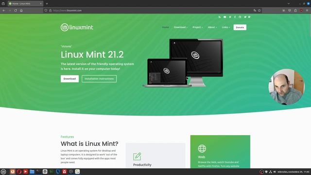 Linux Mint "EDGE" y su personalización смотреть онлайн