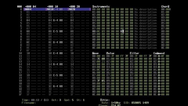 CheeseCutter SID composing Tutorial - Galactix Intro смотреть онлайн