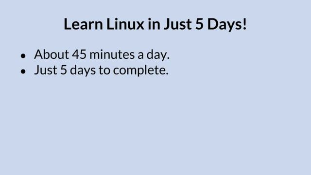 Learn Linux in 5 Days and Level Up Your Career смотреть онлайн