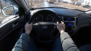 2012 Hyundai Sonata 2.0L (150) POV TEST DRIVE
