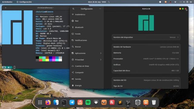 Manjaro Gnome 40 смотреть онлайн