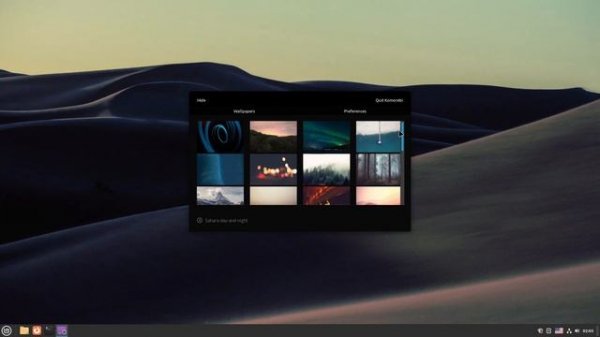 Komorebi on Linux Mint