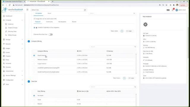 Granular Control of Dynamic Scaling of VM’s CPU/RAM | CloudStack Feature First Look смотреть онлайн