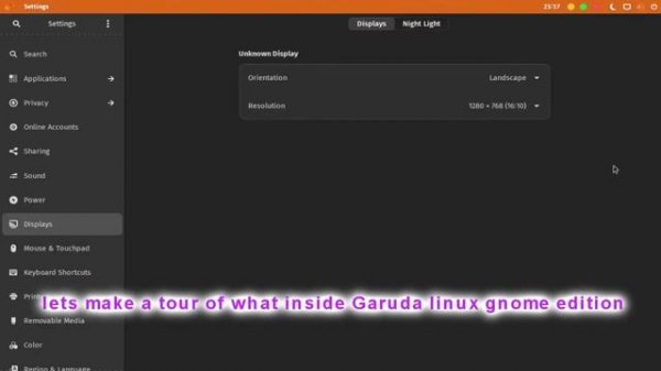 Garuda Linux Gnome edition