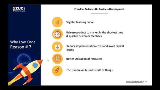 Webinar - 7 Reasons why you should adopt Low-Code platform now смотреть онлайн