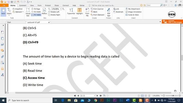 SPSC MCQs for Computer Science (BPS- 17) Lecturer Post|| Lecture# 07 смотреть онлайн