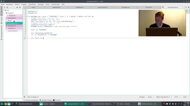 Build a LinuxFromScratch System Part 4: Compiling смотреть онлайн