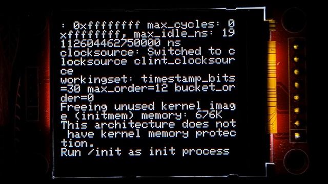 Linux booting on Raspberry Pi Pico смотреть онлайн