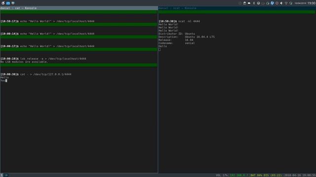 TIL: Sending Network Data with Bash - Bash Playground смотреть онлайн