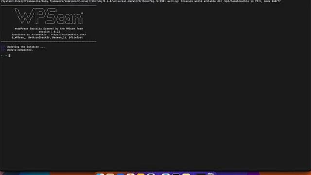 WPScan: Update смотреть онлайн