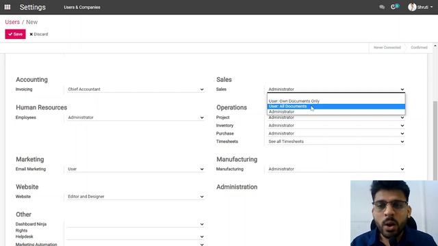 How to create new user & set password in CRM software | customer relationship management | CRM смотреть онлайн