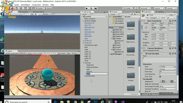 Unity Tutorial In Hindi- Ball Balance 3D Game : Sky Box [Part:15] for Beginners смотреть онлайн