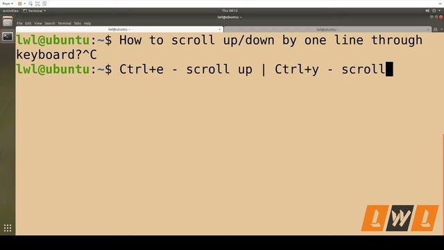 016 - How to scroll up/down through keyboard? | VIM Editor смотреть онлайн