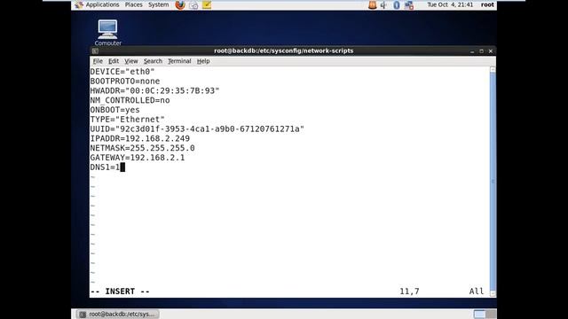 How to Configure Network and Set Hostname in CentOS 6 3 смотреть онлайн
