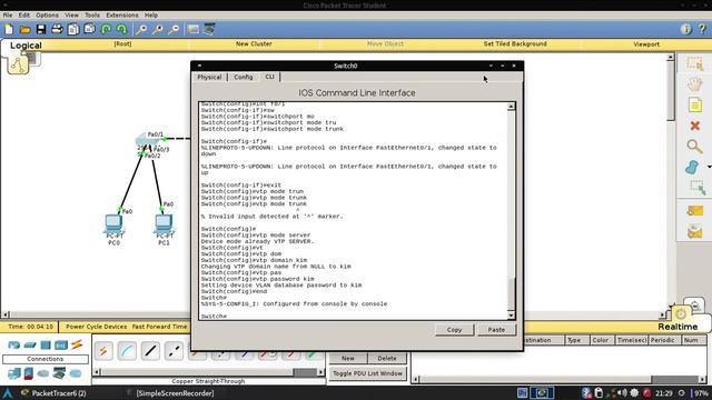 How To Configure VTP In Cisco Packet Tracer смотреть онлайн