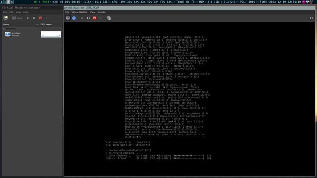 Arch Linux in under 9 minutes смотреть онлайн