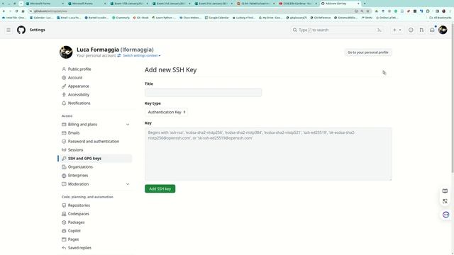 Creating a GitHub account and store SSH Keys смотреть онлайн