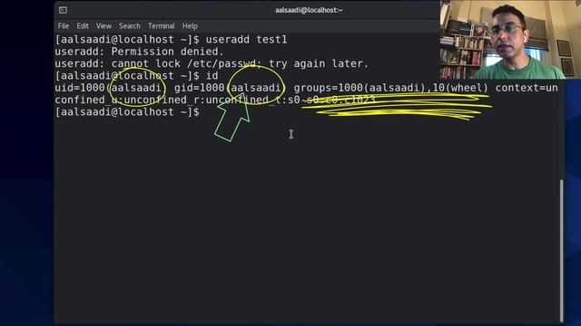 Linux Users and Groups part1 (Arabic) Ep9 - تعلم المستخدم والمجموعة في الينكس(الجزء الاول) الحلقة ٩ смотреть онлайн