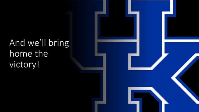 University of Kentucky Fight Song- "On, On, U of K" смотреть онлайн