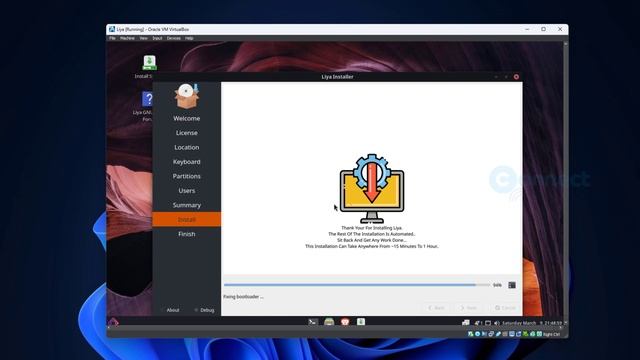 How to Install Liya Linux on VirtualBox | Arch based Linux OS смотреть онлайн
