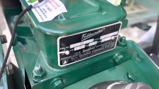 10kw Generator with 14Hp Fieldmarshal Diesel Engine Big Tyre Trolly For Rent Use Chadha Generator смотреть онлайн