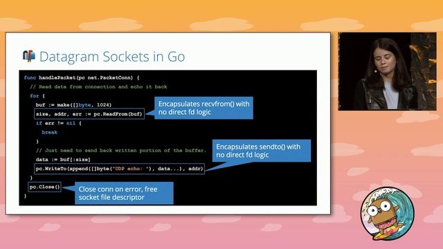 GopherCon 2019: Gabbi Fisher - Socket to Me: Where do Sockets Live in Go? смотреть онлайн