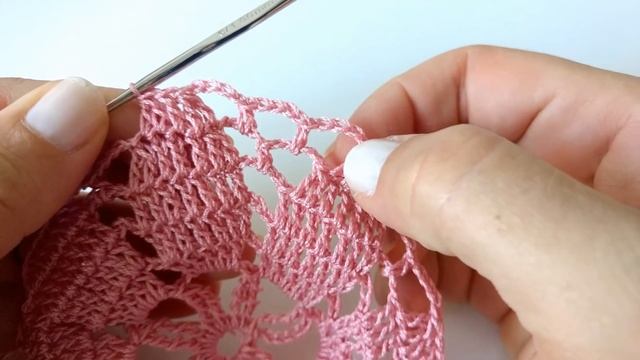 TEJE CENTRO DE MESA A CROCHET REDONDO смотреть онлайн