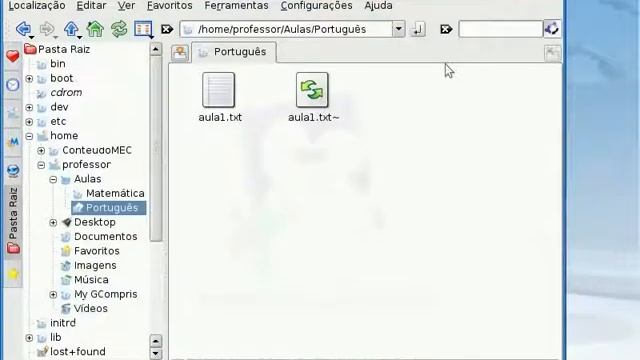 Vídeo Aula: Criando um arquivo de texto no linux educacional 3.0 смотреть онлайн