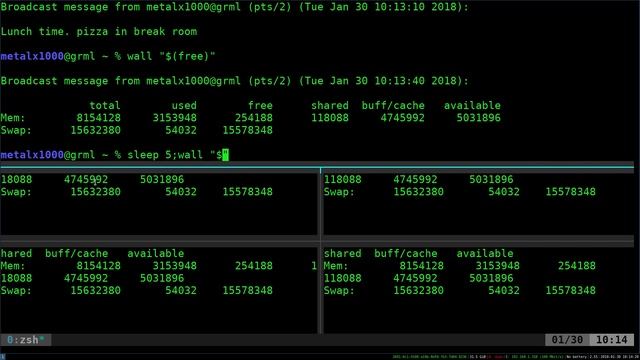 20 System Wide Message Broadcast in the Linux Shell Tutorial with Wall смотреть онлайн