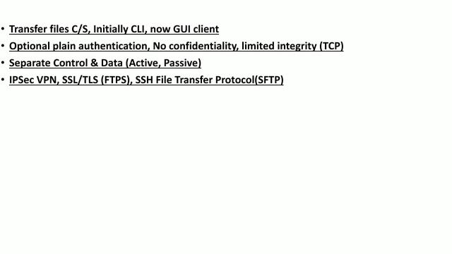Security of Network File Transfer - FTP, SFTP, FTPS, TFTP смотреть онлайн