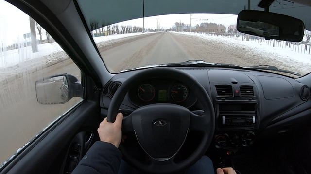 2014 ЛАДА КАЛИНА УНИВЕРСАЛ POV TEST DRIVE смотреть онлайн