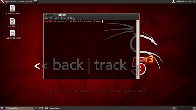How to crack router's login page with Medusa смотреть онлайн