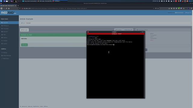 Remote Code Execution in Redaxo CMS 5.12.1 - CVE-2021-39459 смотреть онлайн