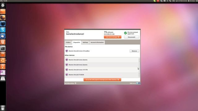 Ubuntu One Qt Client for Ubuntu 12.04 смотреть онлайн