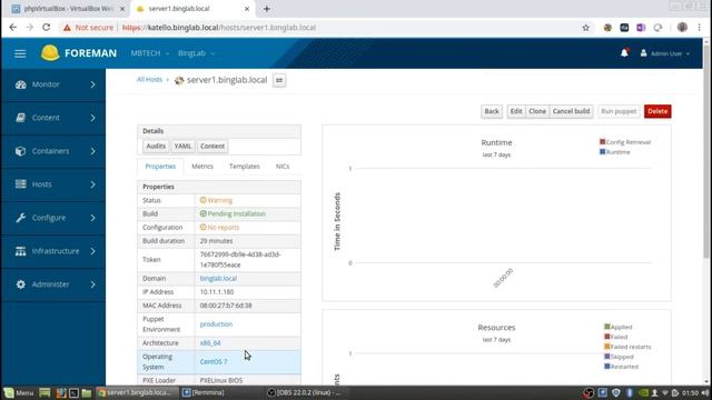 Overview of Katello - Demo from pxe boot to complete Minimal CentOS System смотреть онлайн