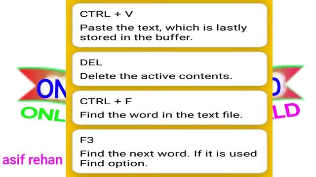 all 20 MS Notepad Computer shortcut key | notepad complete tutorial | keyboard shortcut photoshop смотреть онлайн