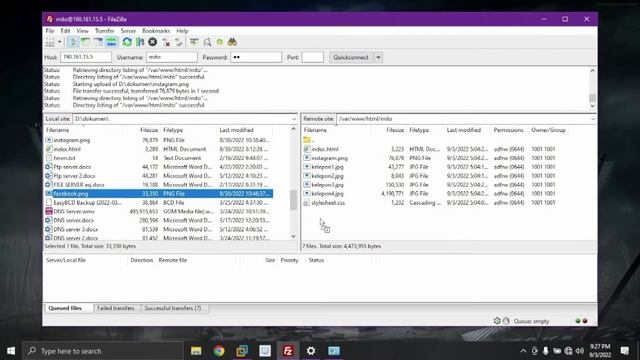 FTP Server, How To Configuration FTP Server With FilleZilla смотреть онлайн