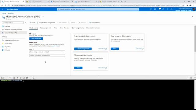 AZ 104 — AZCopy to copy files to Storage Accounts смотреть онлайн