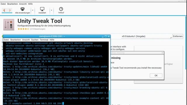 Unity Tweak Tool error: "The following schema is missing" смотреть онлайн