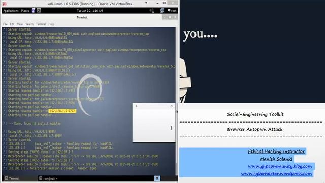 01 Browser Autopwn Attack (setoolkit) [Hindi] | [English] смотреть онлайн